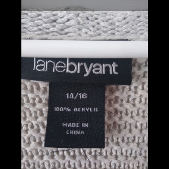 Lane Bryant Gray Sweater Size 14/16 - Picture 3 of 6
